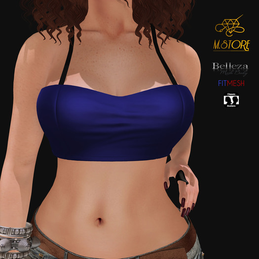 {M.STORE}Top Justine Blue