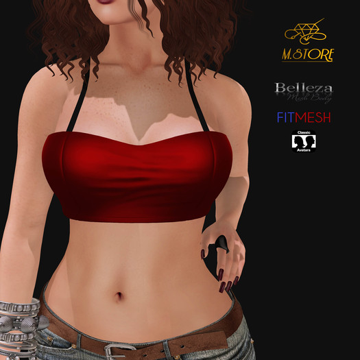 {M.STORE}Top Justine Red