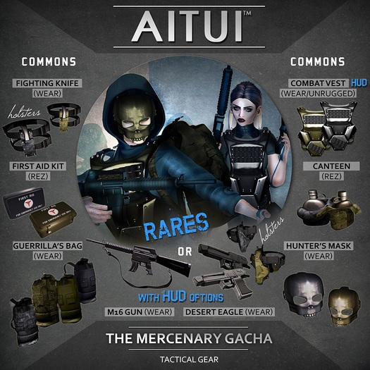 AITUI - The Mercenary - First Aid Kit, Army Green