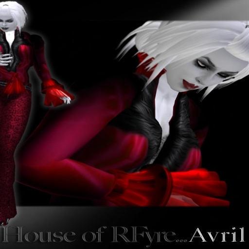 RFyre Avril, Womens, Rouge (Red), TagGoth TagVampire