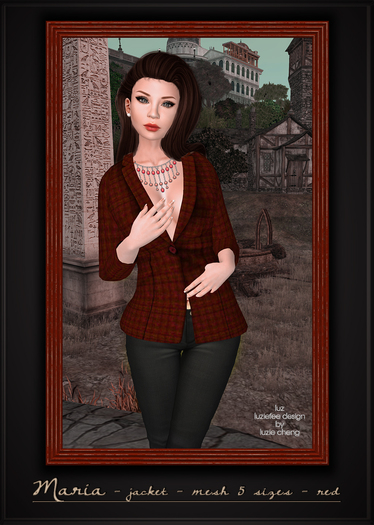 LUZ - Maria Jacket - red - vendor