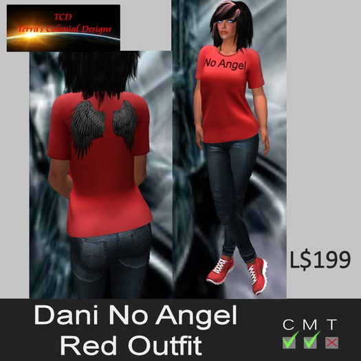 Dani No Angel Red Outfit