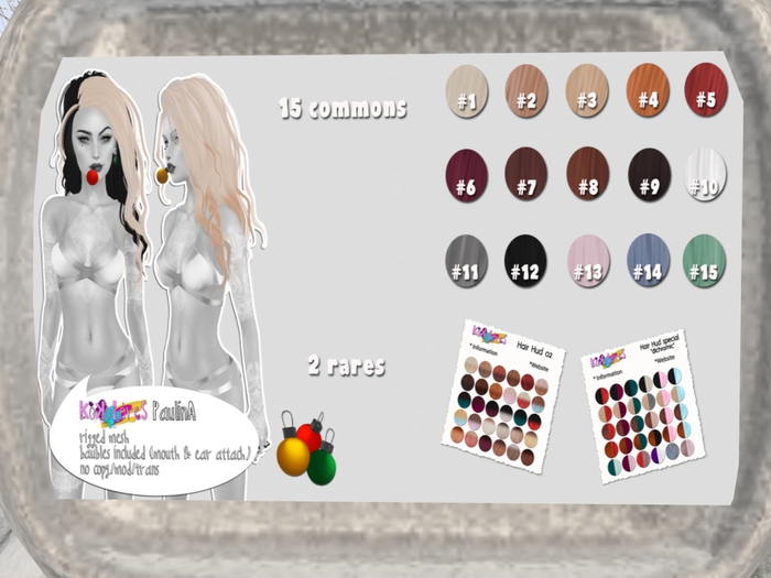 [KoKoLoReS] Hair Paulina #6 - rezz me!