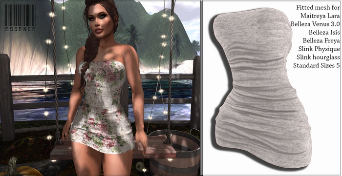 :ESSENCE: TALINE Tube Dress COTTON