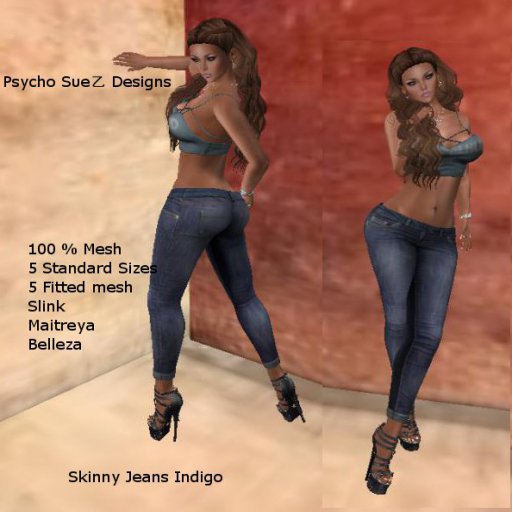 Skinny jeans Indigo