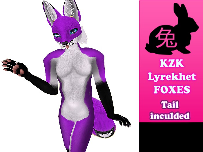 KZK Lyrekhet fox - purple