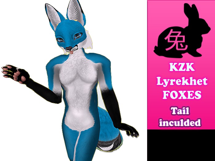 KZK Lyrekhet fox - Blue