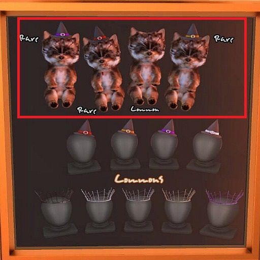 Pink Acid Witchy Yorkie - Lola - Purple Hat - Brown RARE