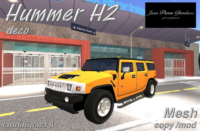 Hummer H2 car mesh 