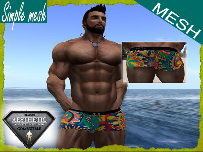 SM Colorful Swimsuit Aesthetic