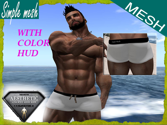 SM Swimsuit Aesthetic With Colorhud