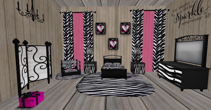 *BF* Zebra Love Bedroom  Kids