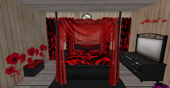 *BF* Red Zebra Bedroom
