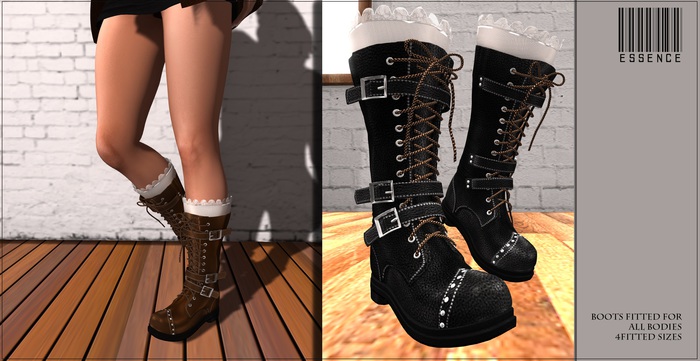 :ESSENCE:MIA Fitted Mesh black