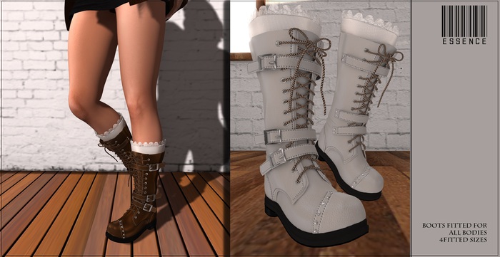 :ESSENCE:MIA Fitted Mesh ecru