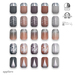 Vendor nailpolish neutralsilver