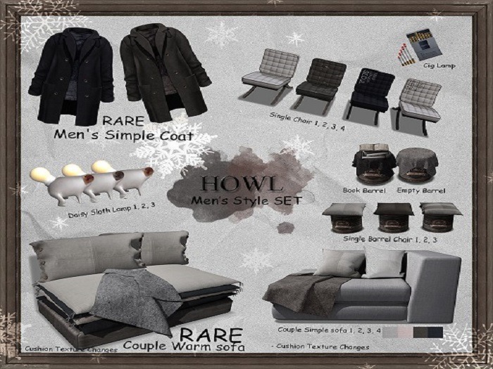 Howl - Single chair white