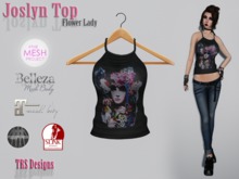 Joslyn Top Flower Lady