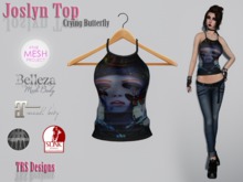 Joslyn Top Crying Butterfly