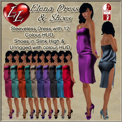 !:LL:! Elena Strapless Dress