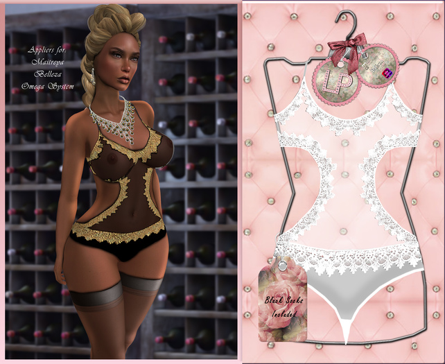 LaPerla*Body Cindy:::White