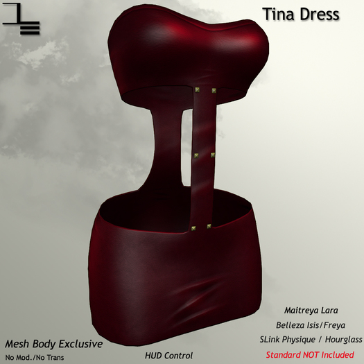 DE Designs - Tina Dress - Red