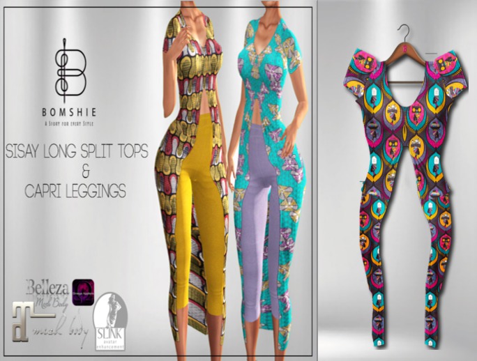 <*>B<*> Sisay Beauty Split Long Top