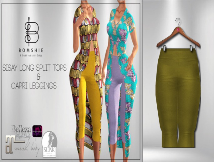 <*>B<*> Sisay Dijon Capri Leggings