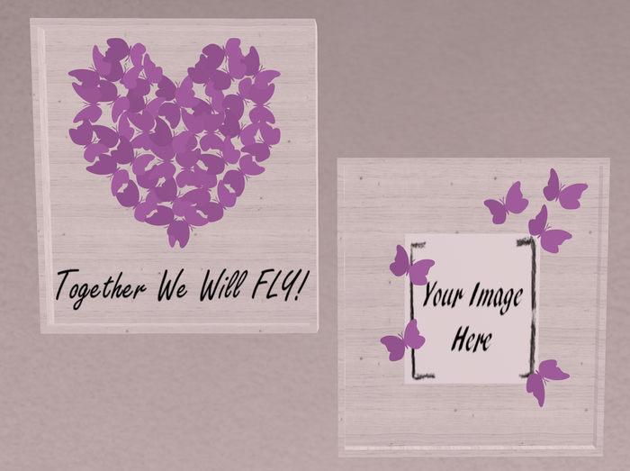 Butterfly Wall Art (Mesh)