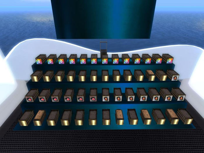 Bundle Display Blue/Gold