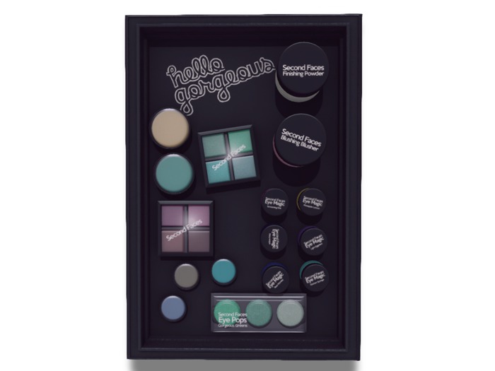 Second Spaces - Makeup Junkie - magnet board RARE