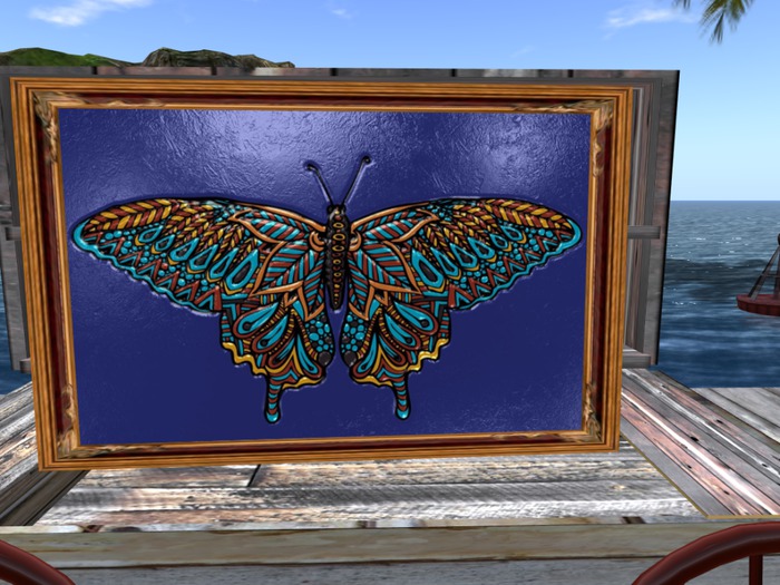 Lauras Butterfly Picture,Boxed