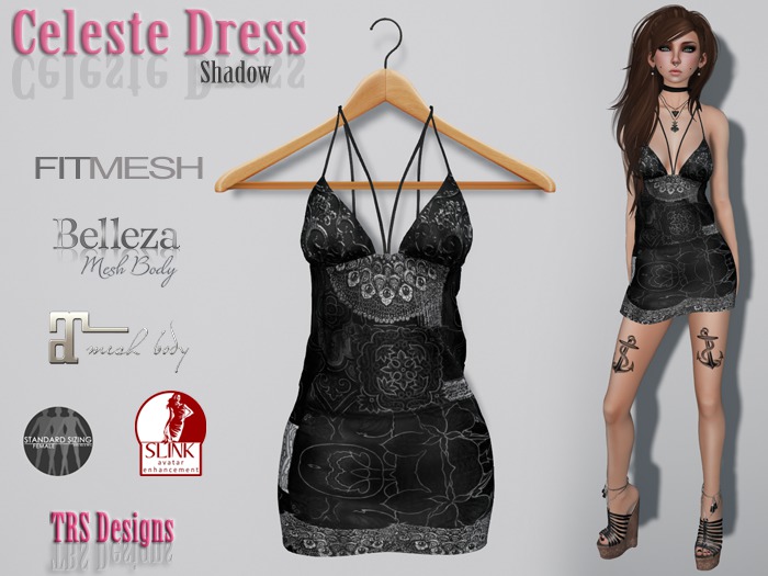 Celeste Dress Shadow