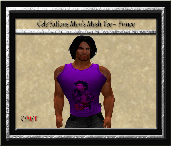Cele'Sations Purple Prince Men's Tank Top