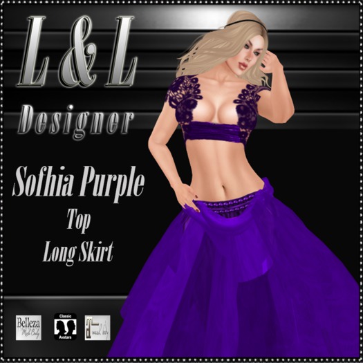 ***[L&L] Designer Sofhia purple (1)