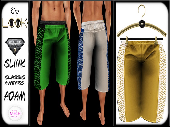 ! [L] ! Zaga Shorts Classic & Fitted Tan & White