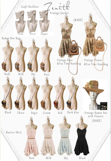 =Zenith=Leafs Necklace (Sliver) 2