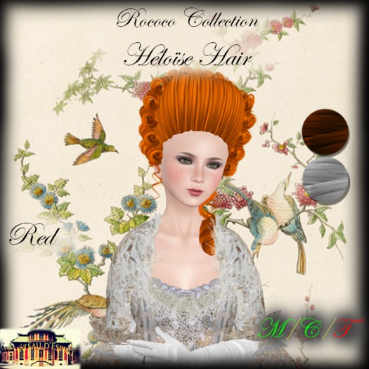 ~CdE~ Rococo Heloise Hair RED