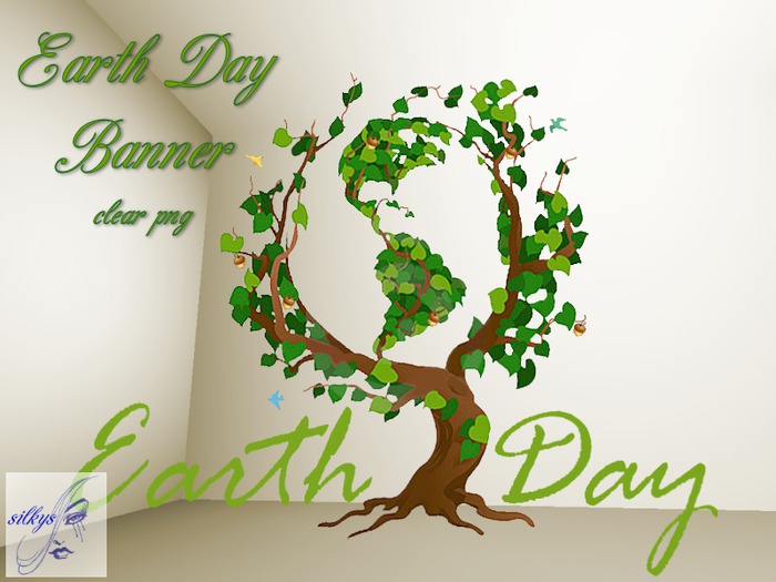 Earth Day Banner-clear PNG