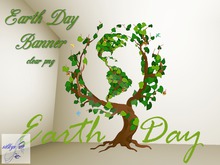 Earth Day Banner-clear PNG