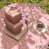 Happy mothers day cake- chocolate flavor with sugar flowers