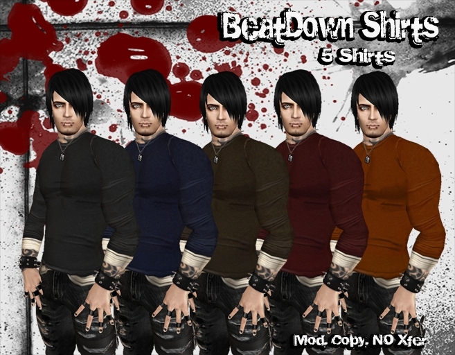 SiniStyle BeatDown Shirts