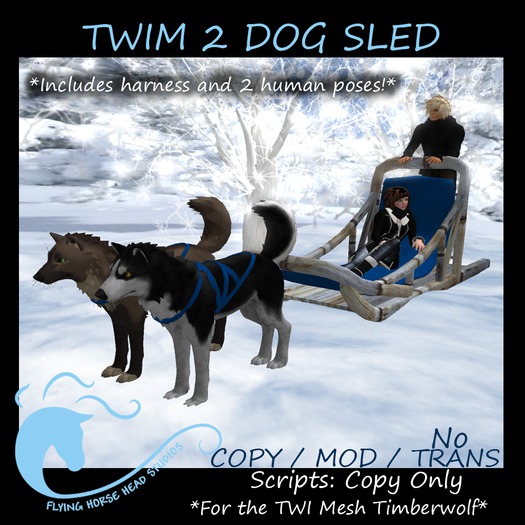 TWI Mesh 2 Dog Sled