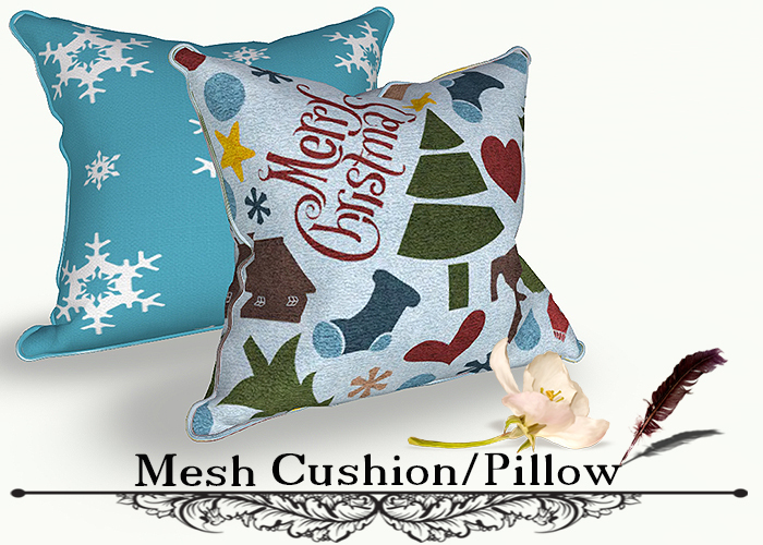 *Mesh Cushion/Pillow (modify and trasfert) YV 76