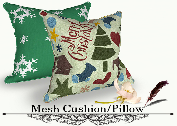 *Mesh Cushion/Pillow (modify and trasfert) YV 77