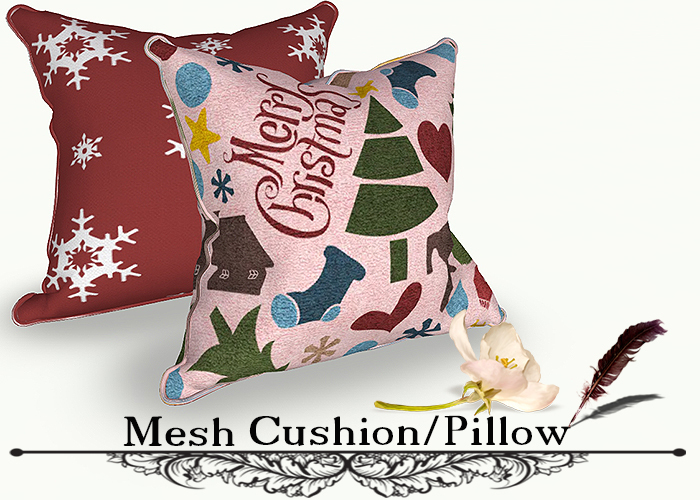 *Mesh Cushion/Pillow (modify and trasfert) YV 79