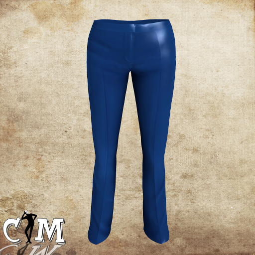 *CM* Alphabet Strecht Trousers 02 BLUE