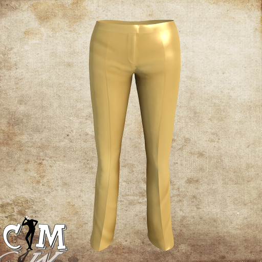 *CM* Alphabet Strecht Trousers 04 YELLOW