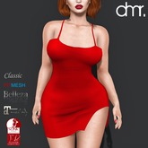 [DR]Mini Dress Pty Red ::Mesh::