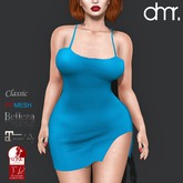 [DR]Mini Dress Pty Light blue ::Mesh::